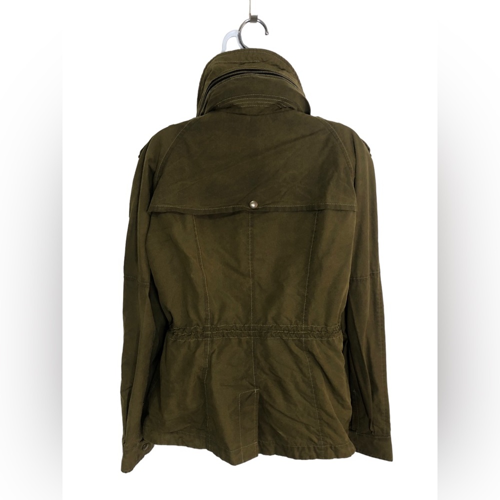BELSTAFF SANDOWN LADIES JACKET Military Green Size 44 Italian Sz Medium NWOT - Picture 6 of 16